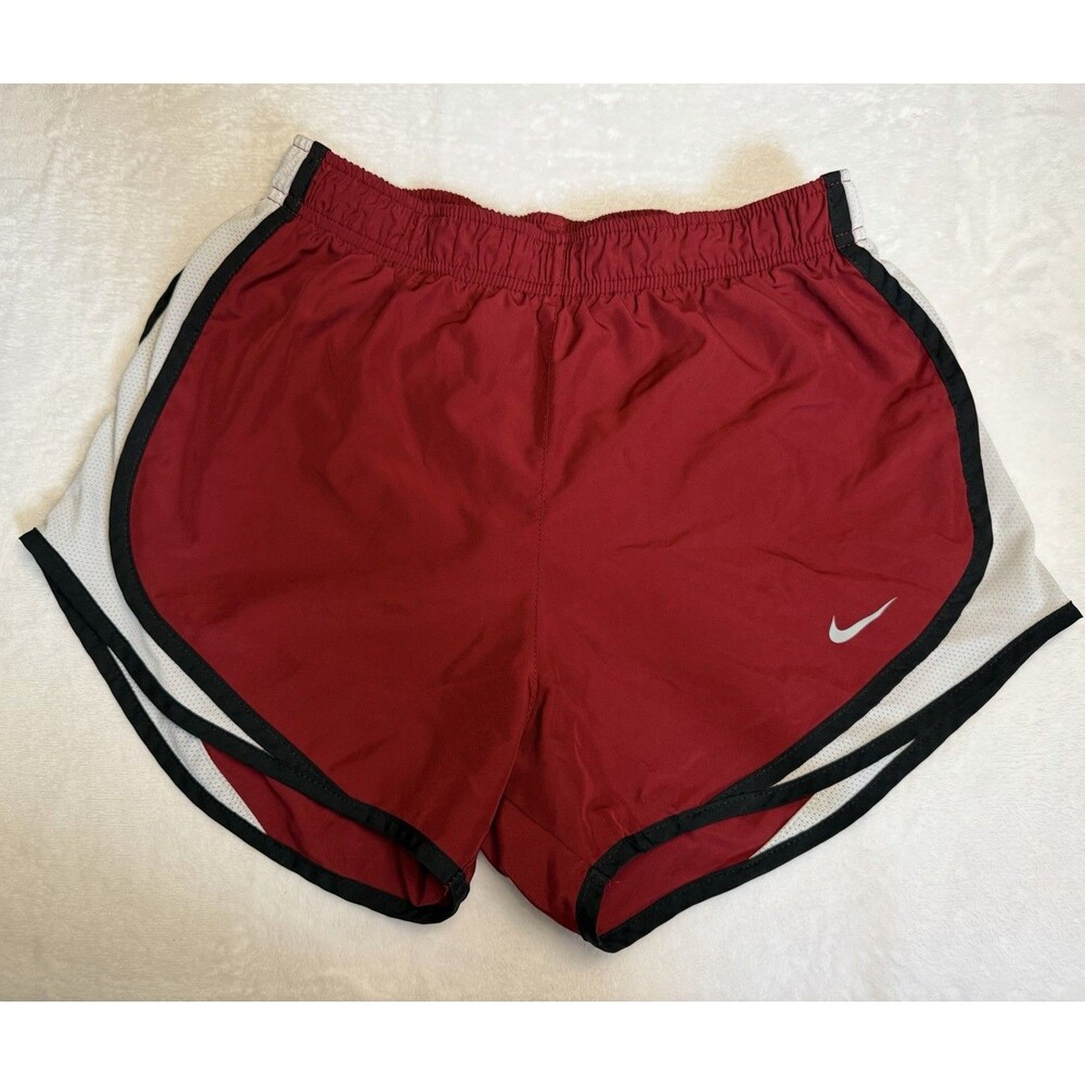Nike Dri-FIT Men's Running Athletic Shorts Breathable Mesh Red S
